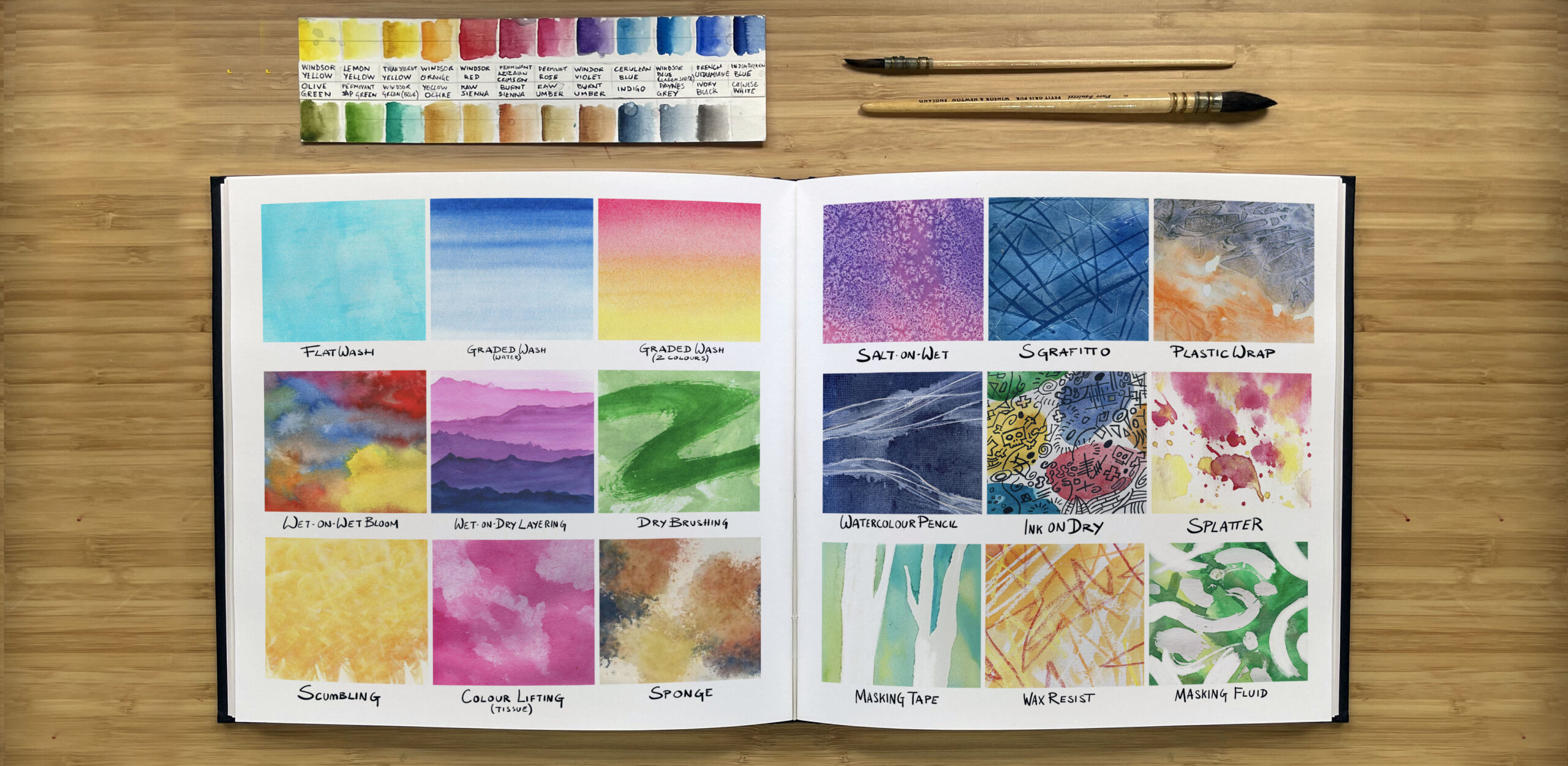 What is the Dry Brush Technique in Watercolour? - Watercolour Workshop